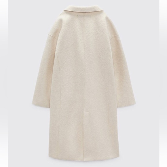 Zara Textured Coat - Picture 2 of 8